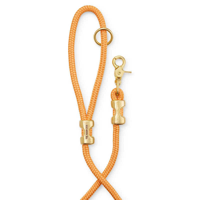 Golden Yellow Marine Rope Dog Leash