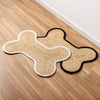 Dog Food Bowl Placemat - Stylish and Functional - White Edge