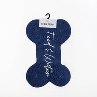 Blue Dog Food Bowl Placemat