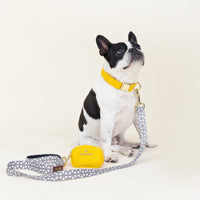 Yellow Poop Bag Holder & Treat Pouch