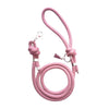 Pink Rope Dog Leash - Handmade in France