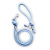 Baby Blue Rope Dog Leash - Handmade in France