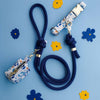 Navy Rope Dog Leash - Handmade in France