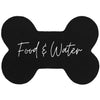 Blue Dog Food Bowl Placemat