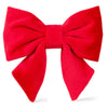 Red Velvet Lady Dog Bow