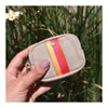 Preppy Striped Poop Bag Holder & Treat Pouch