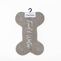 Blue Dog Food Bowl Placemat