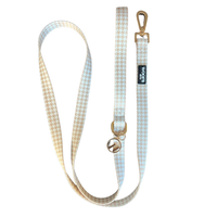 Houndstooth Beige Leash