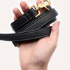 Black Vegan Leather Multi-Position Dog Leash Jala