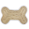 Dog Food Bowl Placemat - Stylish and Functional - White Edge