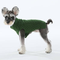 Pet Sweater Vest - Green