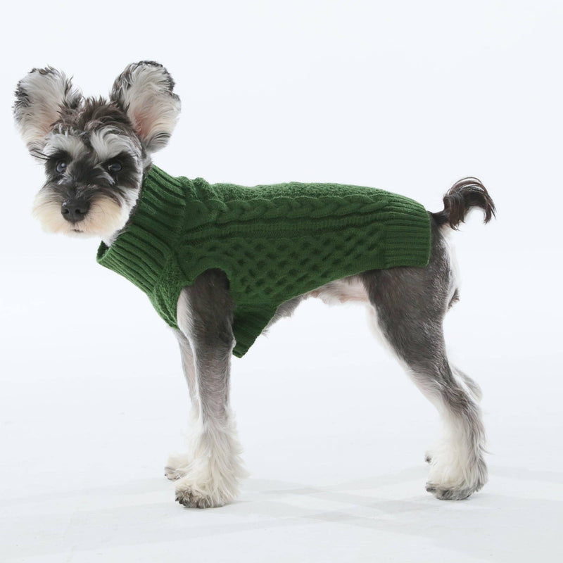 Pet Sweater Vest - Green