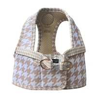 Step-In Harness in Houndstooth Beige