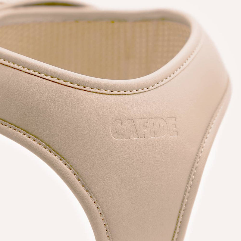 Beige Vegan Leather Harness Jala