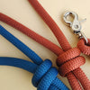 Rust Rope Dog Leash - Handmade in France