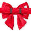 Red Velvet Lady Dog Bow