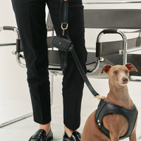 Black Vegan Leather Harness Jala