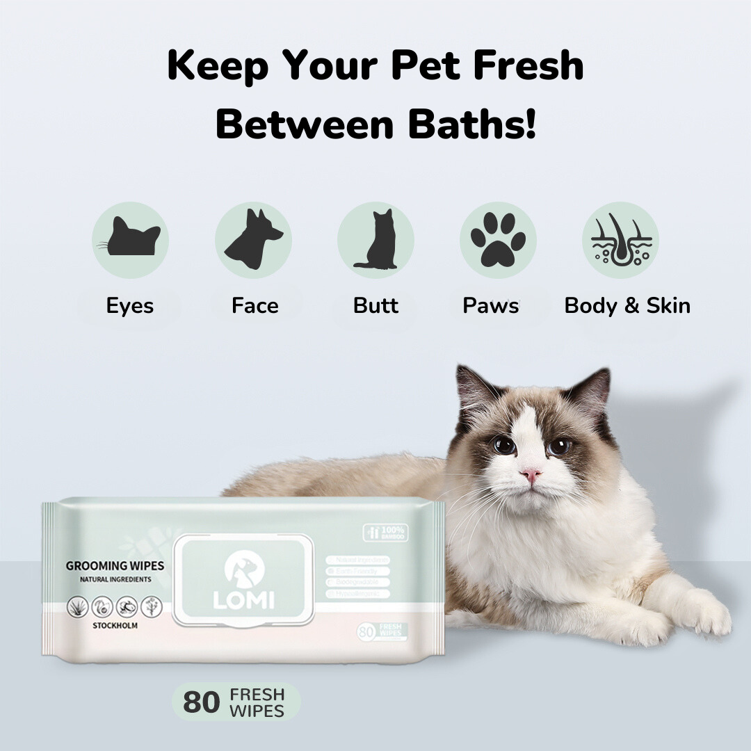 Bamboo Grooming Wipes