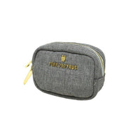Grey Poop Bag Holder & Treat Pouch